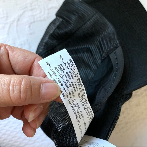 NEW Zara LIVE FOR ROCK Text Baseball Cap black NWT - Picture 4 of 9